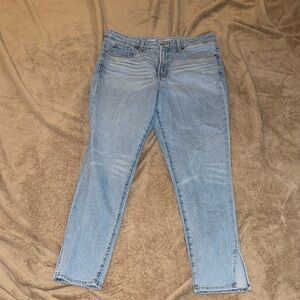 Old Navy Light Blue Straight Leg Jeans